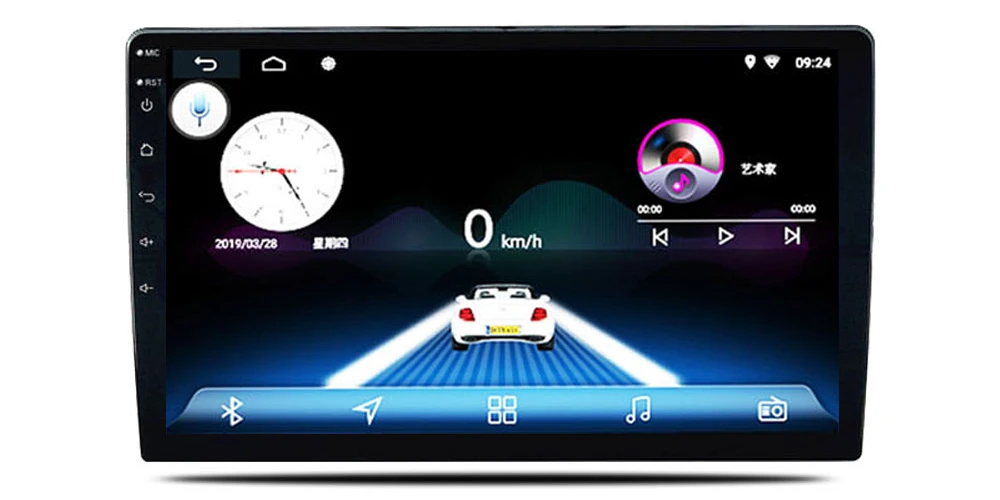 2din для JAC Refine S3~ с GPS и RADIO BT навигационная карта мультимедийный плеер