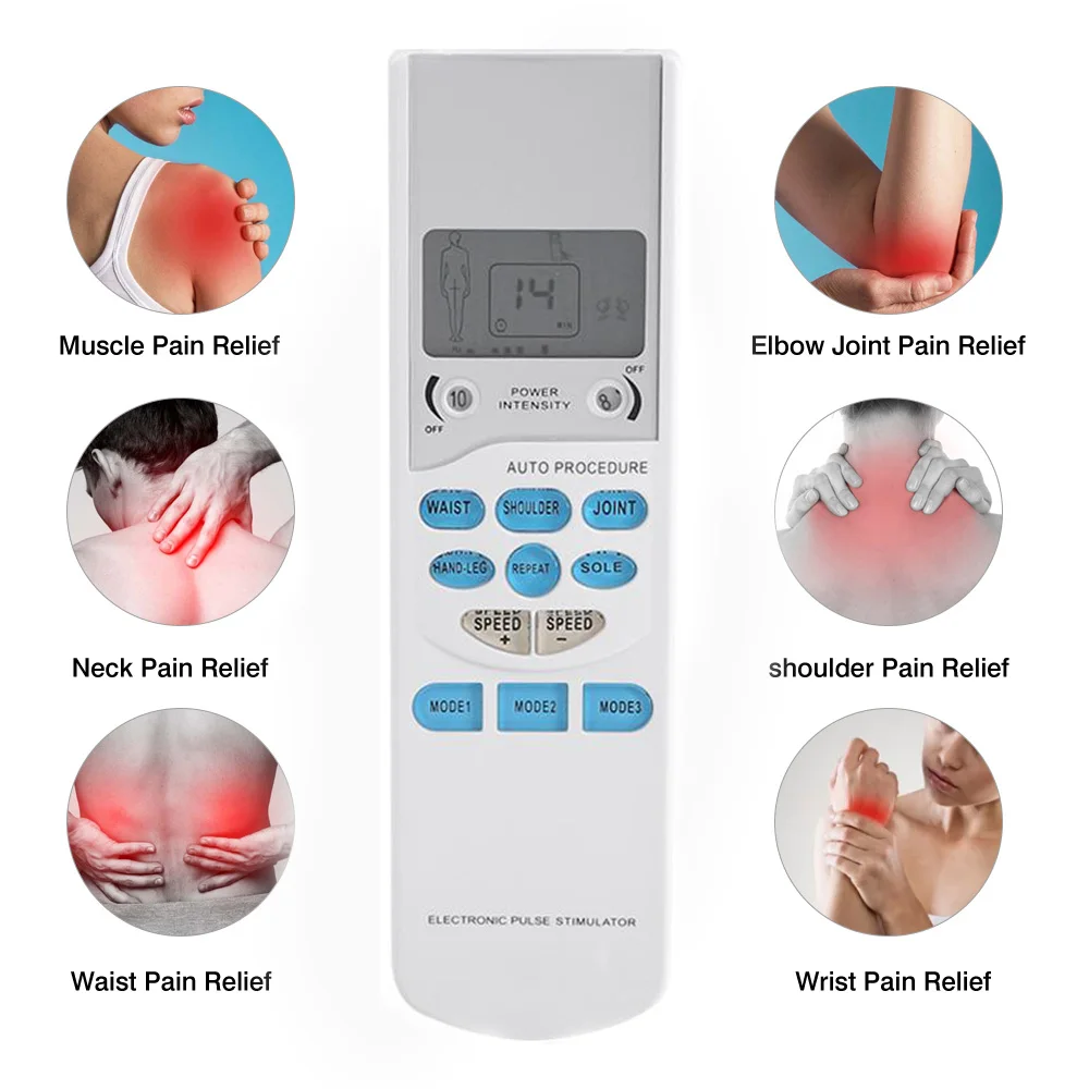 Электрический массажер пульс, мышца стимулятор боли в спине терапия десятки корпус иглоукалывания массажа терапией цифров машина смягчающий уход за кожей