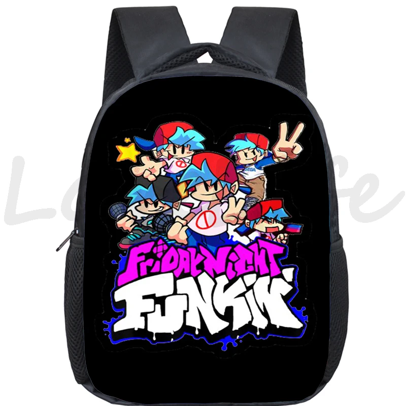 

Friday Night Funkin Backpack Toddler Kindergarten Bag Children Cartoon Knapsack Baby kids Rucksack Boys Girls Mini Bookbags gift