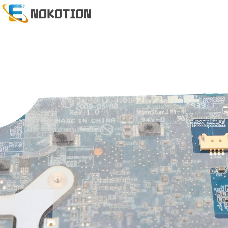 NOKOTION 577511-001 519588-001 519099-001 для hp CQ40 материнская плата для ноутбука JAL50 LA-4101P основная плата DDR2 Бесплатный процессор