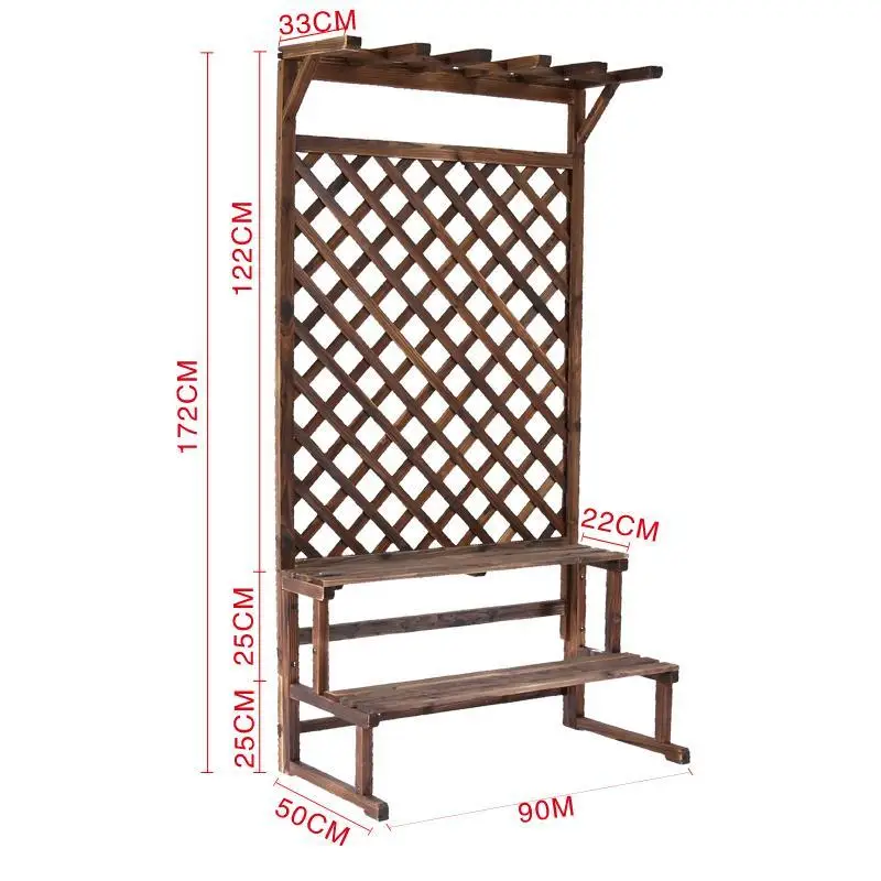 Repisa Para Estanteria Plantas плантенстандарт садовые полки для балкона полки открытый цветок Stojak Na Kwiaty завод Стенд - Цвет: MODEL K