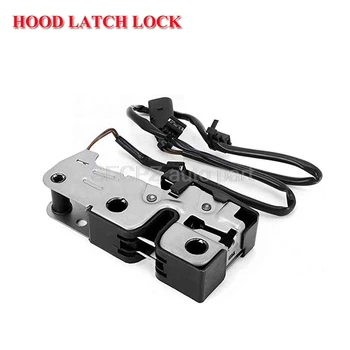 

12V Catch Latch Black Engine Bonnet Lock For MK5 Golf V Jetta 04-11 1K1823509E