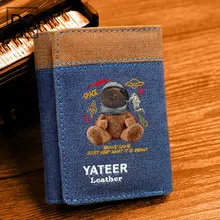 

DCmeilun New Brand High Quality Short Men's Wallet with Coin Pocket Qualitty Guarantee Purse for Male Card Holder Cartera Hombre