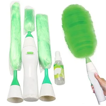 

Multifunctional electric feather duster adjustable brush microfiber dust removal brush