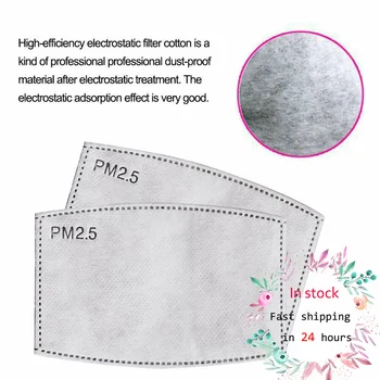 

Child 100pc Unisex Mascarillas Gasket Filter Activated Carbon Breathable Filters Windproof Foggy Haze Pollution Mascarilla