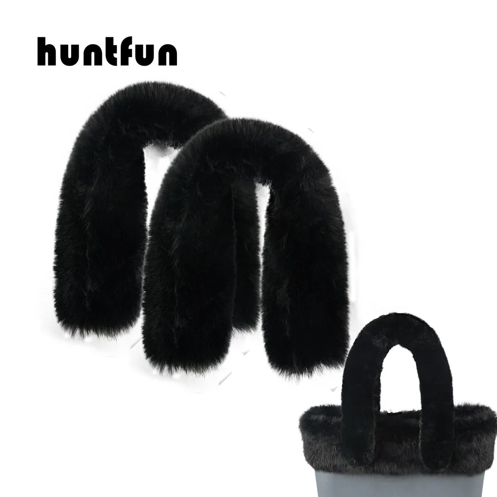 Huntfun 1 пара длинный рукав из искусственного меха для ручки веревки O Bag CHIC City EVA Obag