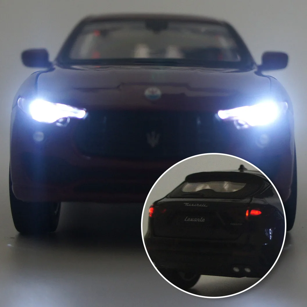 MZ 1:32 Сплав внедорожный автомобиль Wante модель автомобиля Модель игрушки звук и свет воин 25086 в коробке