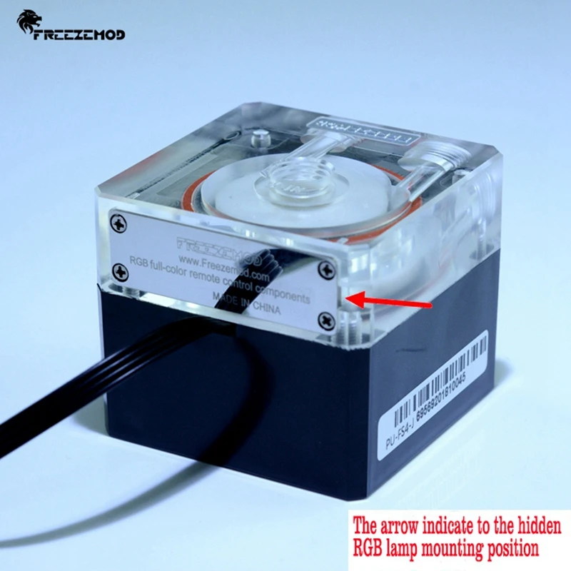 FREEZEMOD PU-FS4M-J компьютерное охлаждение ПК охладитель воды бесшумный насос ШИМ