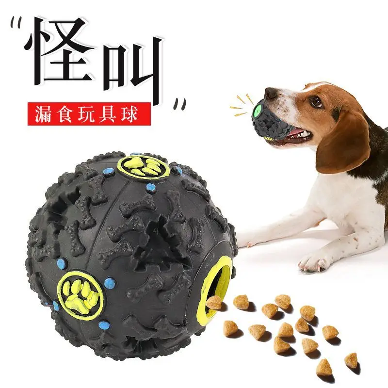 Цвет странные шумы еда падение мяч собака игрушка укуса звуковые игрушки товары