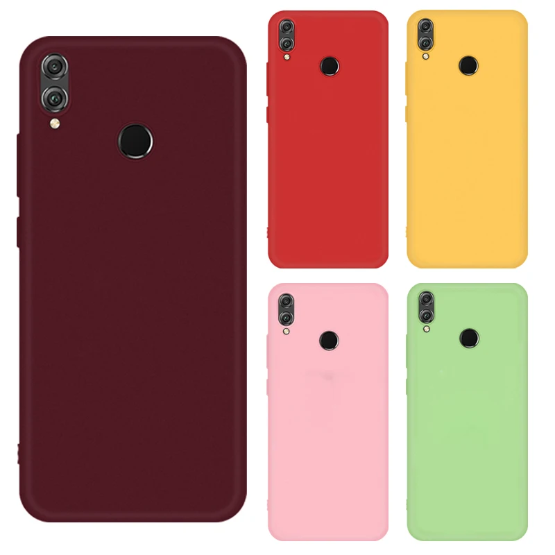 Мягкий чехол карамельного цвета для Huawei Honor 20 Pro 10 9 Lite 10i 8X Nova 5 5i 4e P Smart Plus 2019 P30 P20 Mate