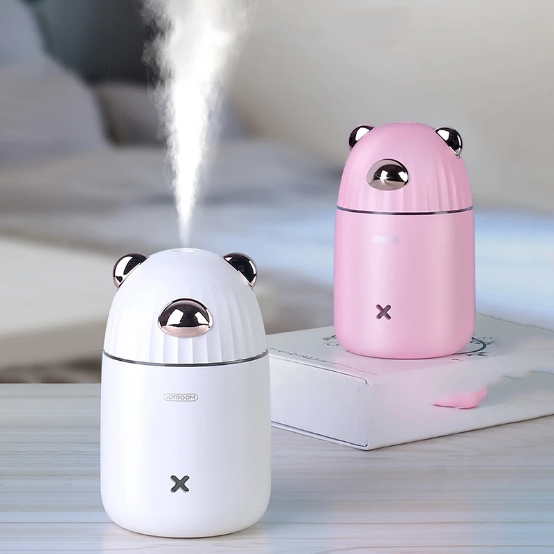 JOYROOM USB Увлажнитель Воздуха Медведь эфирные масла диффузор ароматерапия увлажнитель воздуха для дома и офиса очиститель воздуха тумана с светодиодный свет