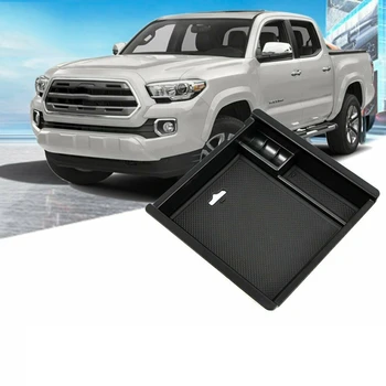 

Central Console Box Glove Tray Case Armrest Storage Box for Toyota Tacoma 2016-19