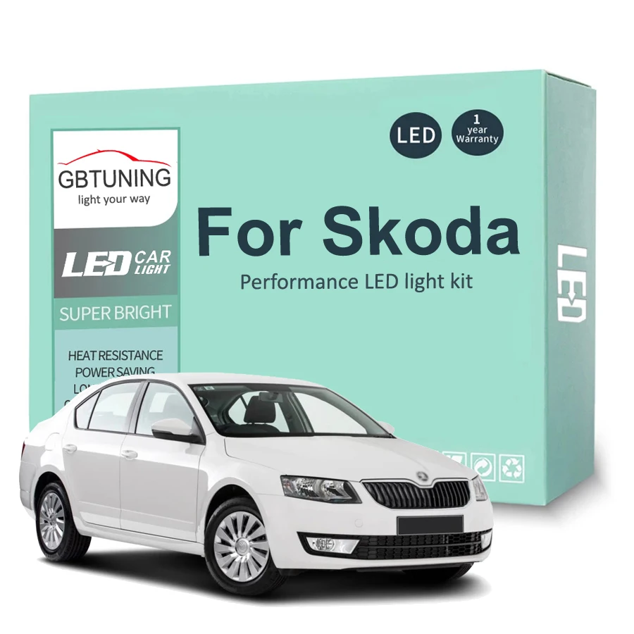 Premium LED Interior Light Bulb Kit for Cars - Enhanced Canbus Reading and Trunk Illumination
