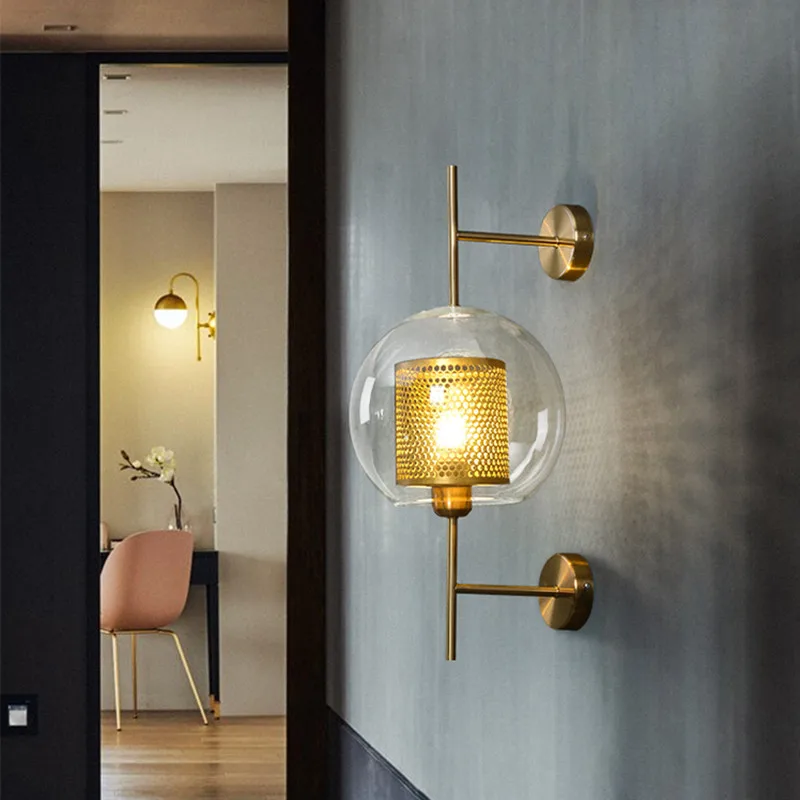 Американский настенный светильник в античном стиле декоративное освещение