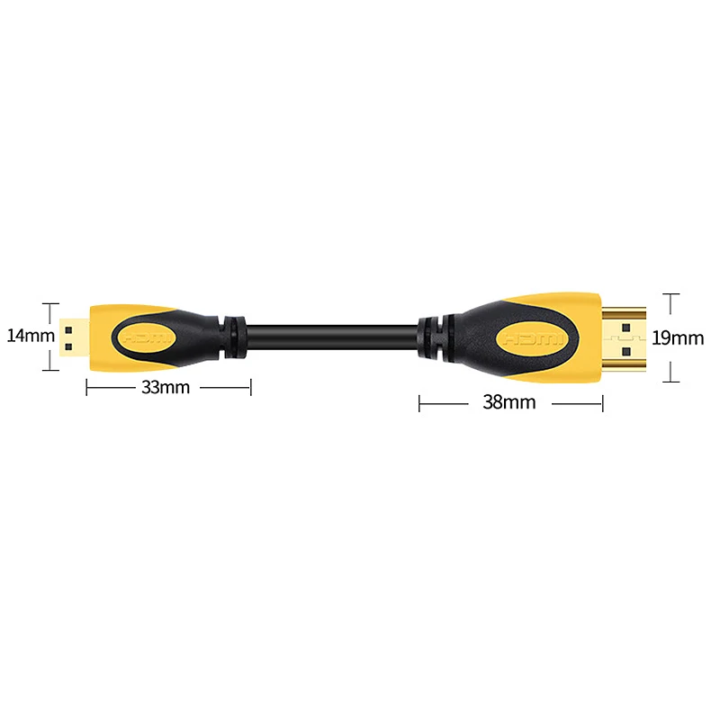 VEGGIEG мини HDMI к HDMI кабель планшет ТВ дисплей ссылка линия 3 м(2 шт