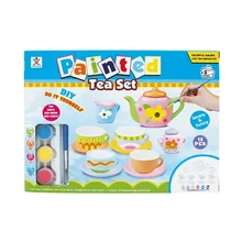 Детская образовательная научно-образовательная игрушка DIY цветной рисунок керамическая тарелка с граффити чайная чашка набор креативная живопись