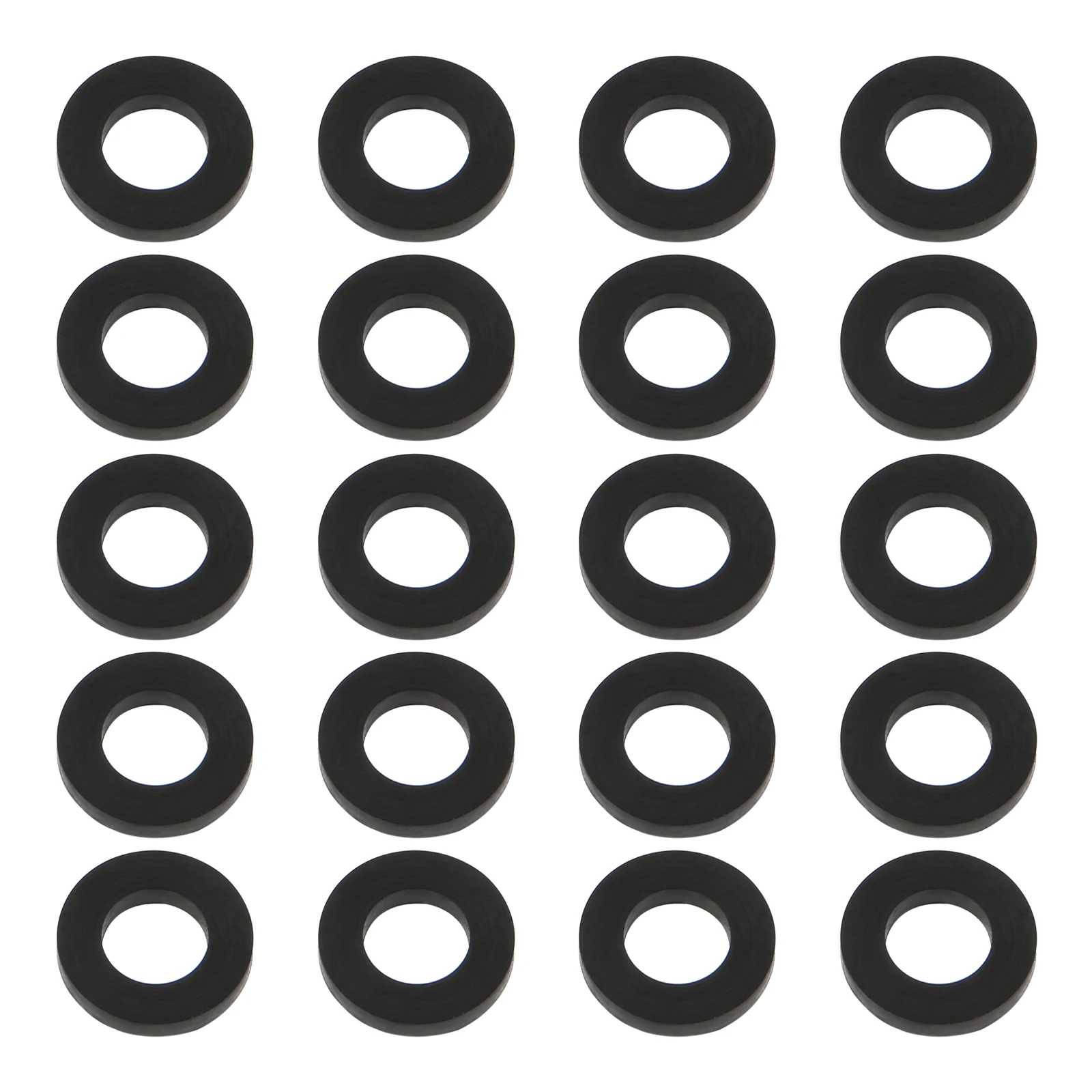 20Pcs Propane O-Ring Propane Gas Adapter Accessories Rubber Pipe Connector 0.716" Out Diameter Gas Leakage Prevent Soft Rubber propane tank refill adapter propane gas tank adapter gas connection angle adapter