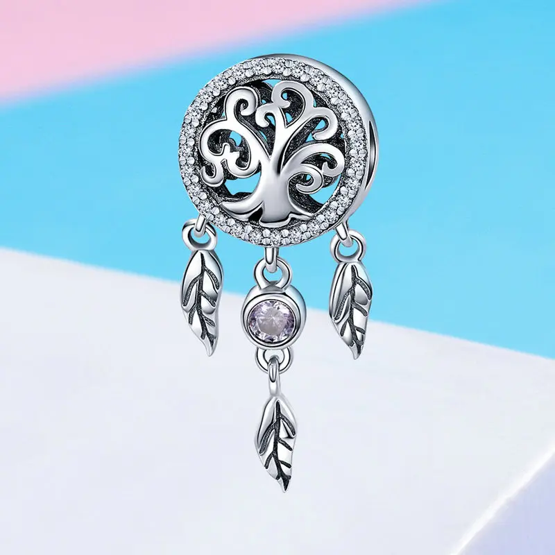 

CodeMonkey Gennuie 925 Sterling Silver Dreamcatcher Charms Fit Original Pandoras Bracelet Beads DIY Jewelry For Women CMC723