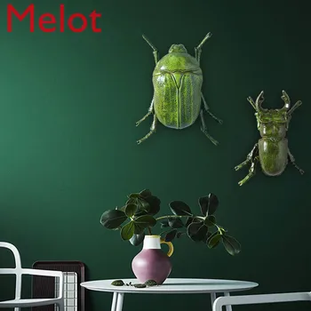 

Beetle Wall Decorations Insect Resin Crafts Interior Decoration Fun Wall Animal Pendant