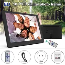 Новинка, 10 дюймов, Экран светодиодный Подсветка HD 1280x800 цифровая фоторамка электронный альбом для фотографий Музыка Фильмы Функция, хороший подарок для ребенка