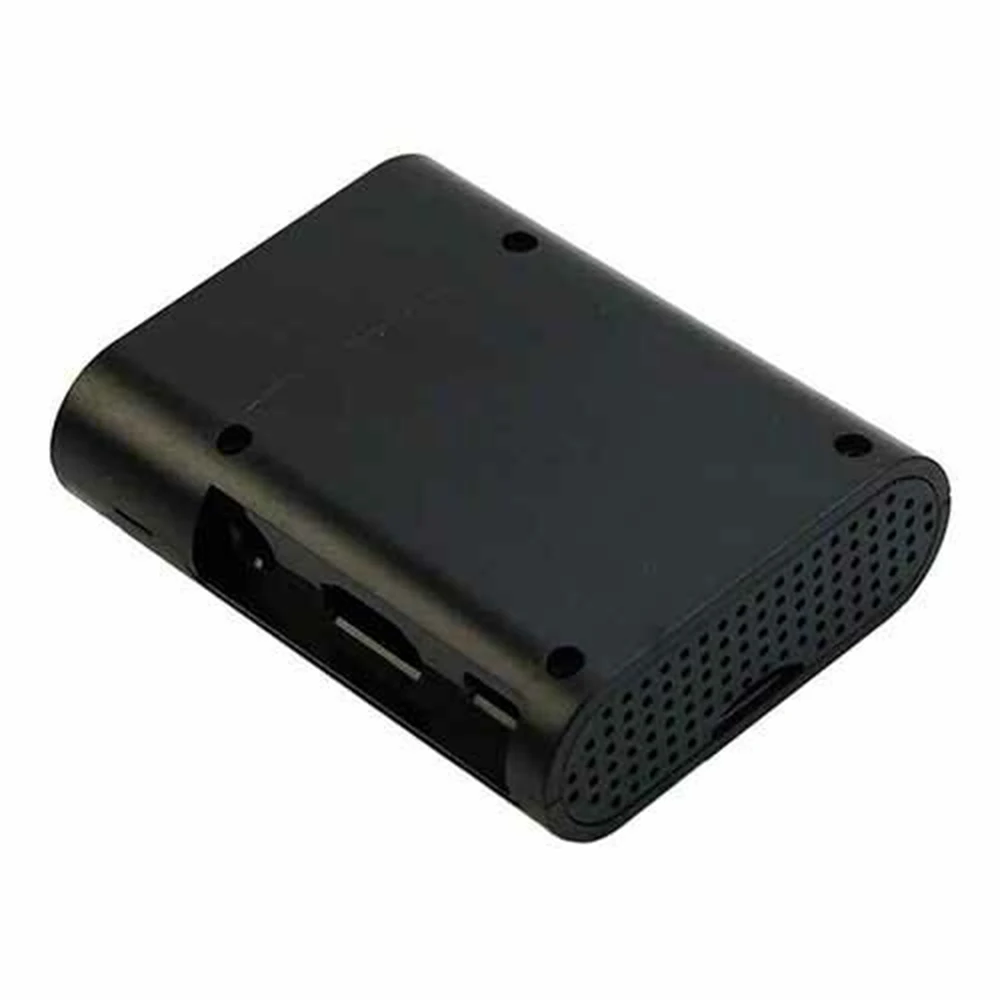 1 шт. черный Raspberry PI 3 Model B чехол корпус ABS пластиковая коробка для Raspberry PI 2 Модель B и Модель B