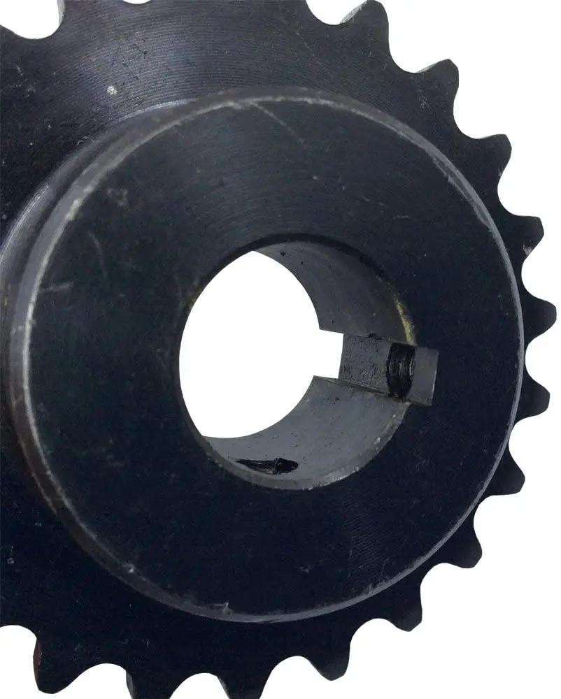 Chain Wheel 35 Roller Chain Sprocket 5/8" Bore 20 Teeth B Type Pitch 0.375 inches # 45 Steel Black