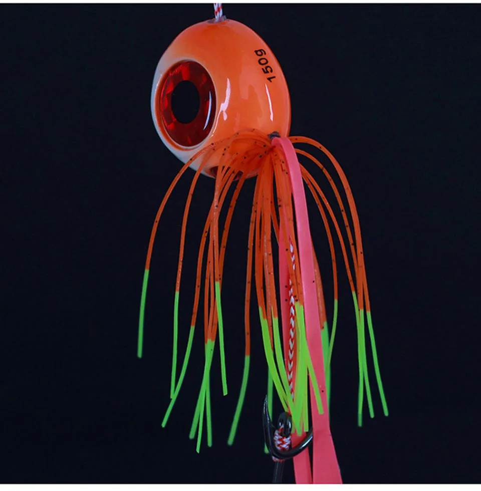 sinker chumbo jigging iscas de água salgada