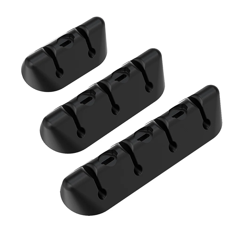 

3pcs Practical Helpful Durable Cable Clips Cable Organizers Cable Managements Cable Holders for Home Cable