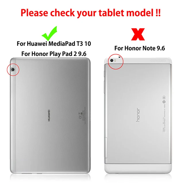 Please confirm Ультратонкий защитный чехол-подставка литчи для huawei MediaPad T3 10 AGS-L09 AGS-W09 AGS-L03 9,6 дюймов - Цвет: Please confirm