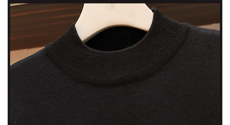 Большие размеры Knitted Женский трикотажный комплект из 2 предметов новая осенне-зимняя Женская водолазка; свитер+ юбка трапециевидной формы с кисточками
