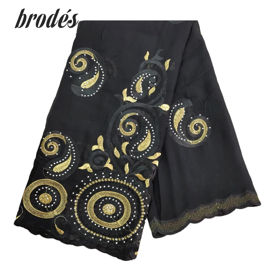 

African Muslim scarf, embroidered women's cotton scarf, beautiful and economical，cotton big size lady scarf for shawls