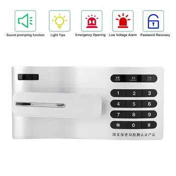 

cerradura inteligente Smart Digital Password Anti-theft Data File Locker Cabinet Security Electronic Lock electronic lock safe