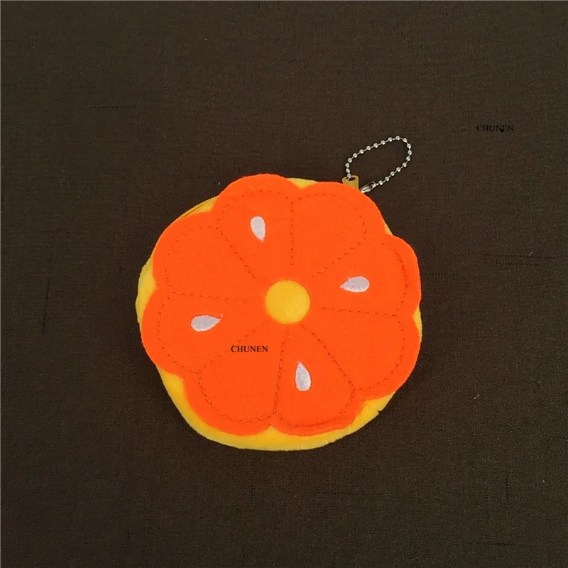 Size 10CM Watermelon Plush Purse Key chain plush purse BAG plush toys plush coin purse