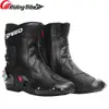 Men Woman Shoes Motorcycle Boots Riding Microfiber Leather Anti-skid Anticollision Wear-resistant Foot Protective Gear Boot A004 ► Photo 3/6