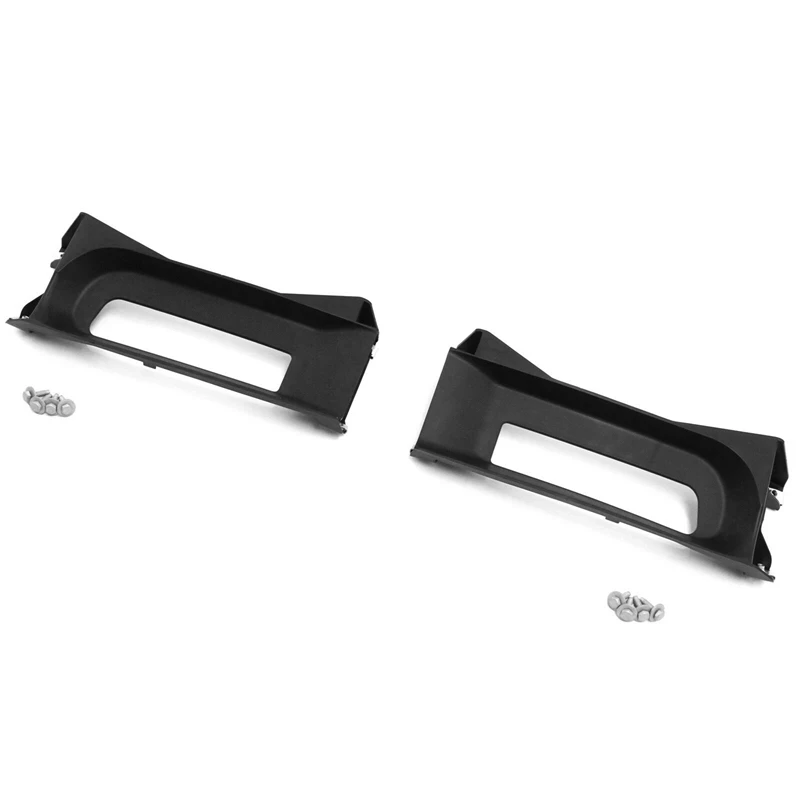 for 2013-2019 DODGE RAM 1500 Front Left and Right Side Tow Hook Bezels Cover