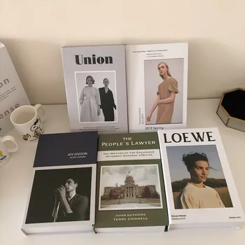

Nordic Minimalist Simulation Fake Books Props Model Decoration Living Room Coffee Books Jewelry Magazine Style Photo Display
