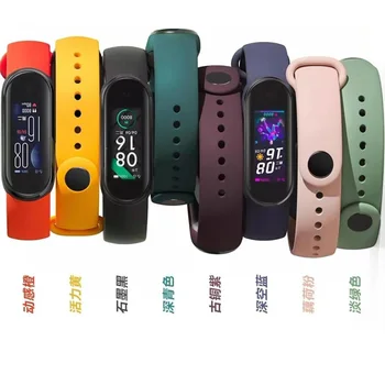 

Mi Band 5 Strap For Xiaomi Mi Band 5 4 3 Bracelet Smart Wrist Strap Miband 5/4 Silicone Wristband MiBand5 Replacement Watchband