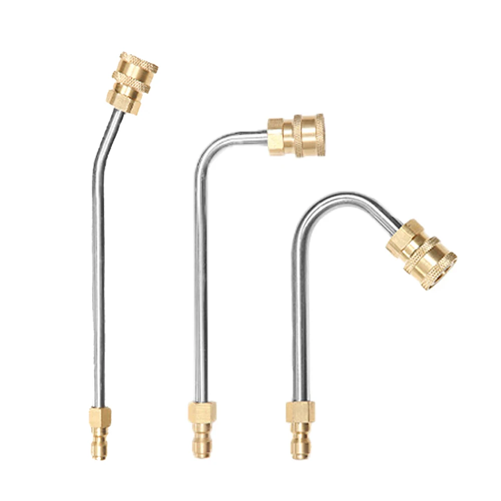 

High Pressure Washer Gun Extension Wand 1/4" Quick Connector Replacement Lance Washing Gun Clean Rod For Car Wash