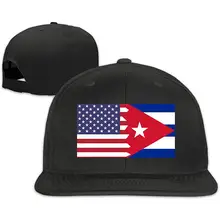 Американский флаг Куба Мужская/Женская Бейсболка s, взрослая плоская кепка водителя грузовика