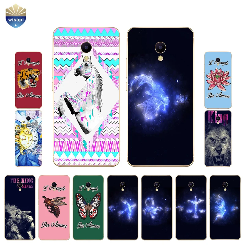 Чехол для телефона Meizu M2 M3 M3S Mini чехол Meilan M5 / M5S Shell U10 U20 из ТПУ с созвездиями