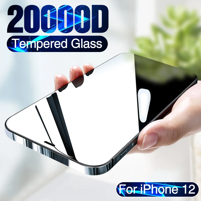 20000D Full Cover Tempered Glass For iPhone 12 mini Screen Protector For iPhone 12 Pro Max Screen Protector iPhone 12 Glass film afbeelding