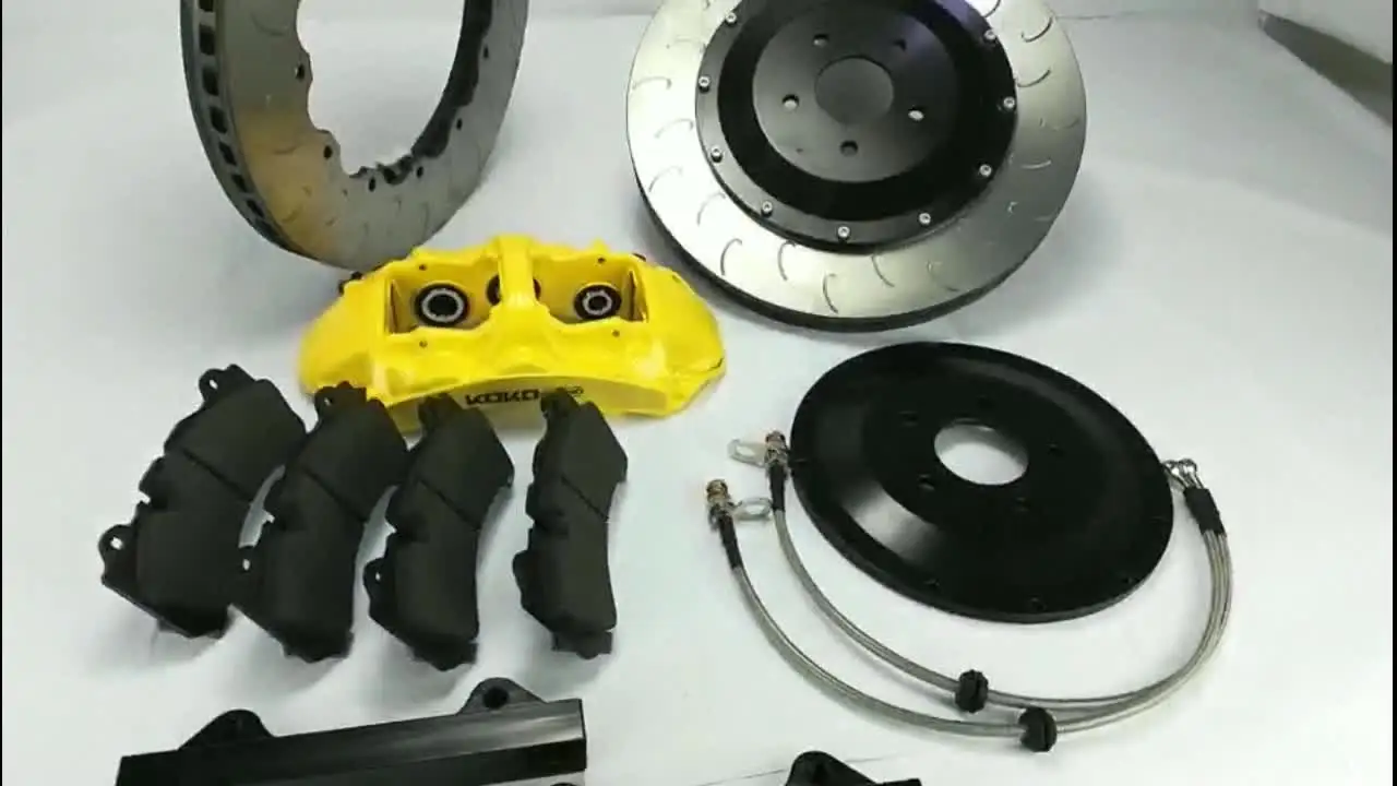 High Performance Racing Brake System For Automotive Parts GT6 Red brake