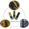 Outdoor Molle Carabiner Belt Clip Hanger Webbing Backpack Buckle Strap Keychain Hook Attach Quickdraw Clasp Camp Tactical Holder 6