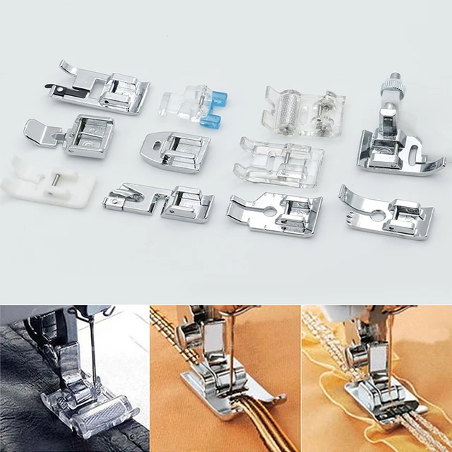 Rolled Hem Presser Foot Hemming Foot Kit for Sewing Rolled Hemmer Presser  Foot for Singer Brother Janome Home Sewing Machine - AliExpress