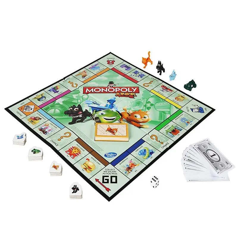 Hasbro игровая монополия Новое Детское издание Вечерние игры игрушка для рабочего