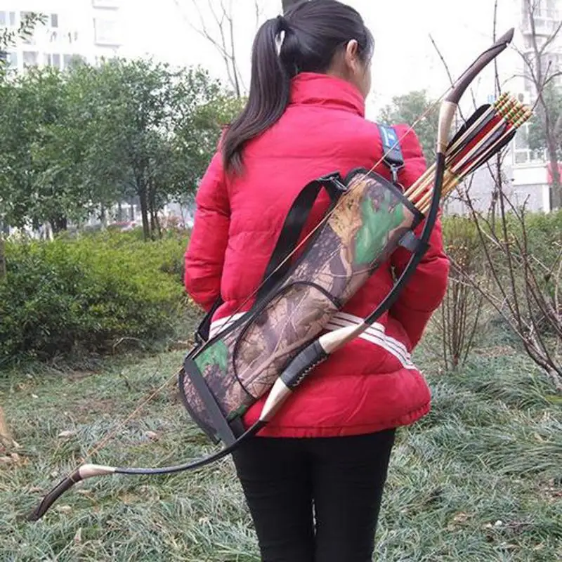 Сумка держатель для стрел и лука поясная сумка на бедро ловли из подходит