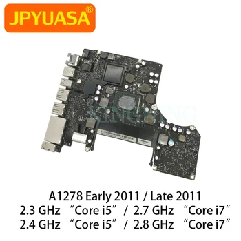 

2.3 2.4 GHz "Core i5" 2.7 2.8 GHz "Core i7" Motherboard For Macbook Pro 13" A1278 Logic Board Early 2011 Late 2011 EMC 2419 2555