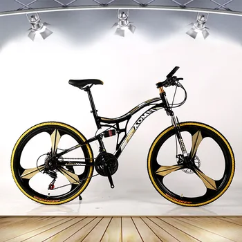 

High quality Mountain bike 26 Fatbike 21 Speed shock absorber bicycles Snow mobile Dual disc brakes of the bike