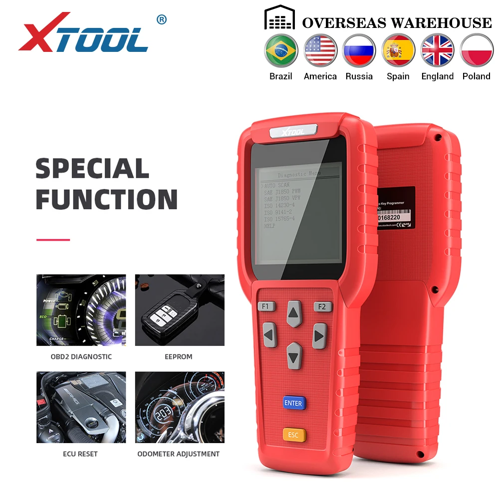 Программатор автомобильных ключей XTOOL X100 Pro профессиональная система управления