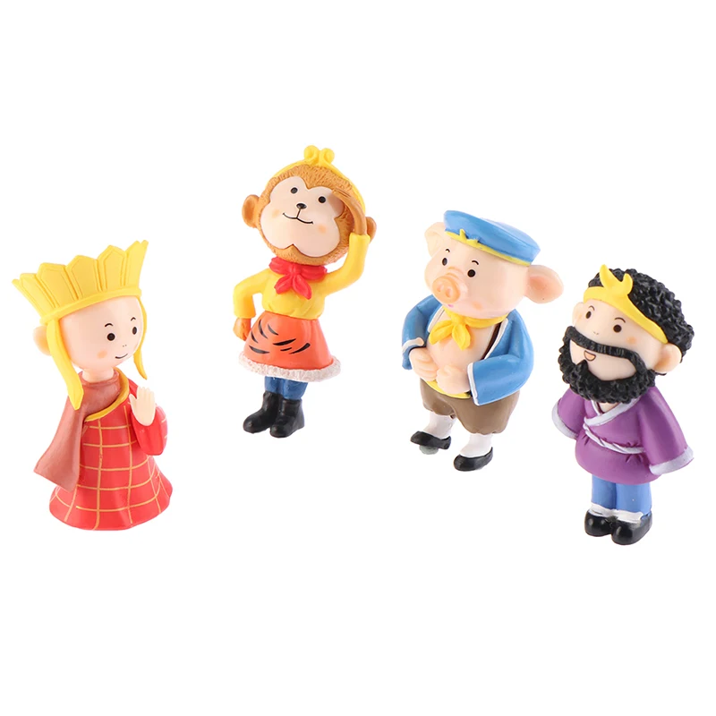 Mini Miniature Landscape Of Journey To The West  Miniature Bonsai Micro Landscape Doll House Decor Gift